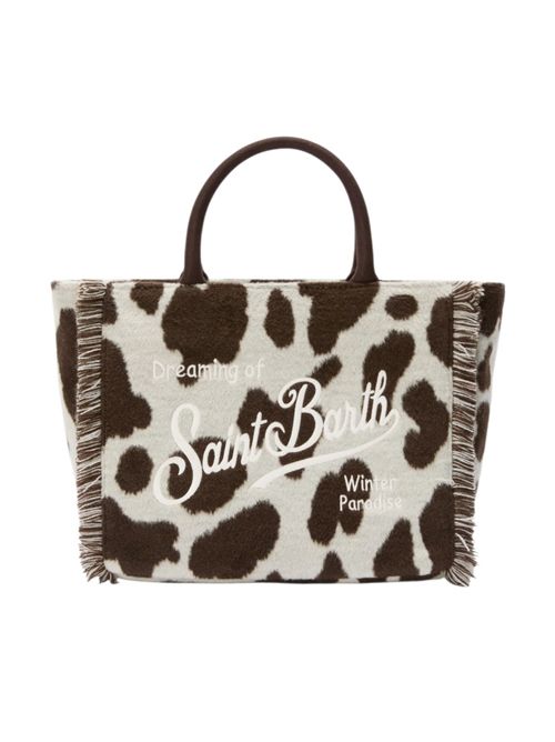 Borsa donna Colette Felt in misto lana muccata MC2 Saint Barth | COLETTE FELT-COW10 EMB